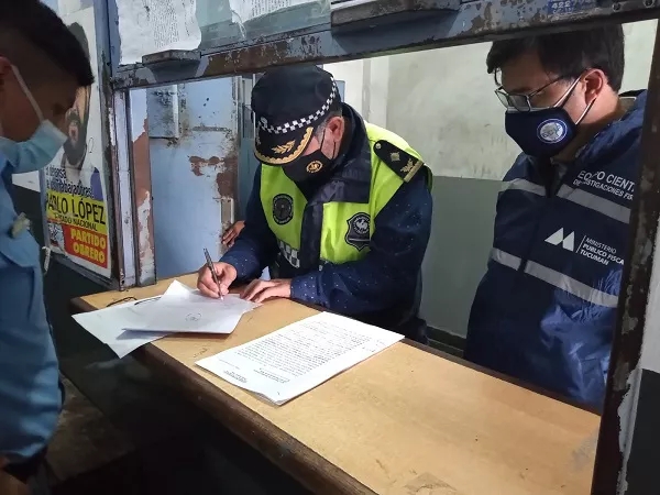 Operativo de traslado de Roberto Rejas