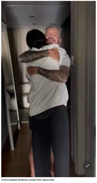 Juani Tinneli y Marcelo