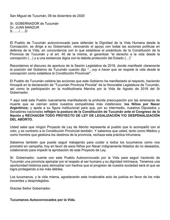 Carta al Gobernador -Manifestación Provida- 09_12_20-1