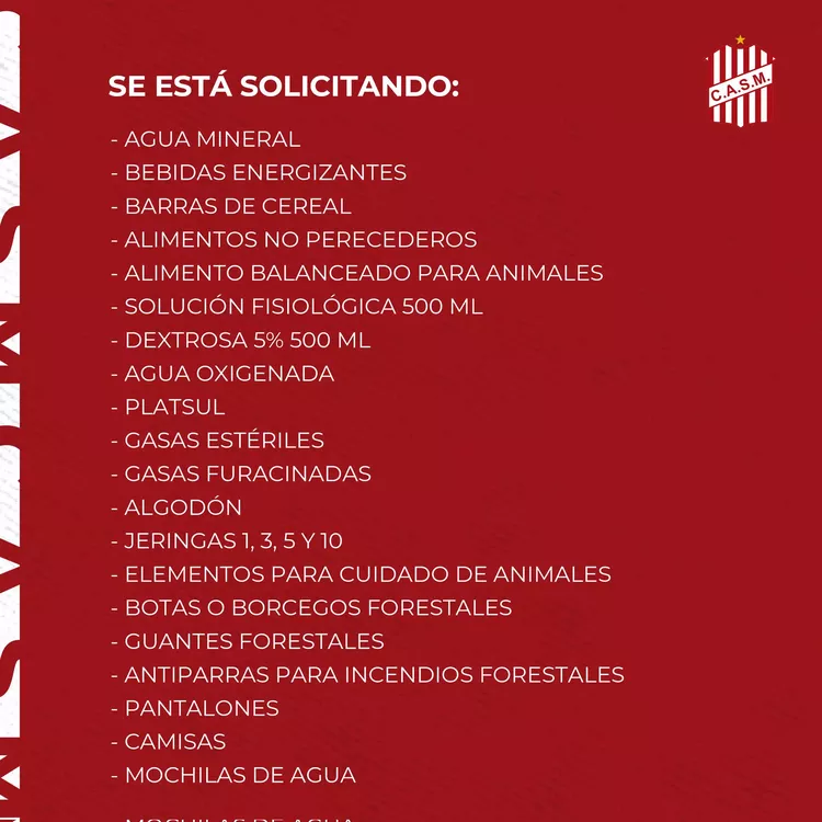 San Martín solidario