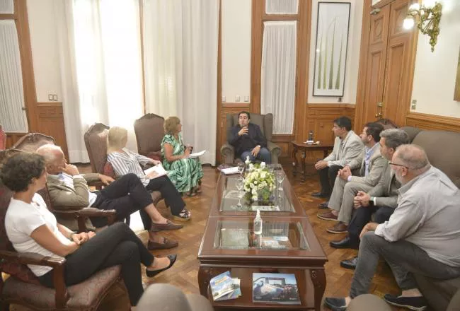 Reunión para coordinar el acto de reasunción de Juan Manzur