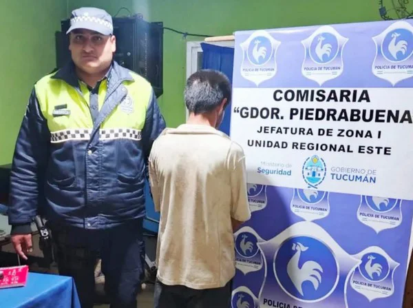 Ladron detenido