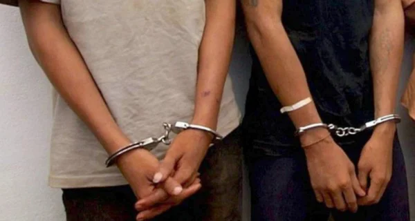 Menores detenidos