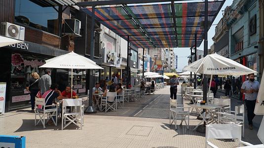 Peatonal Mendoza, Tucumán Capital. Pandemia
