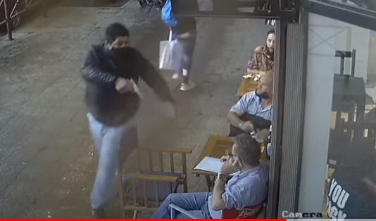 Robo mano armada Jujuy y Lavalle