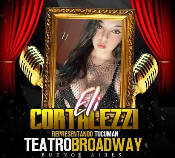Eliana Cortalezzi en el Brodway