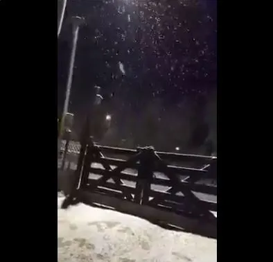 Nieve en Tafi Del Valle
