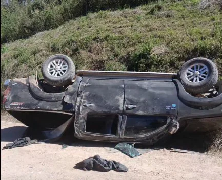 Camioneta abandonada