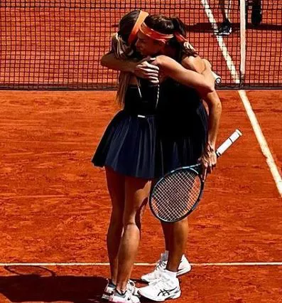 Gabriela Sabatini y Gisela Dulko (Tomada de Instagram sabatinigaby)