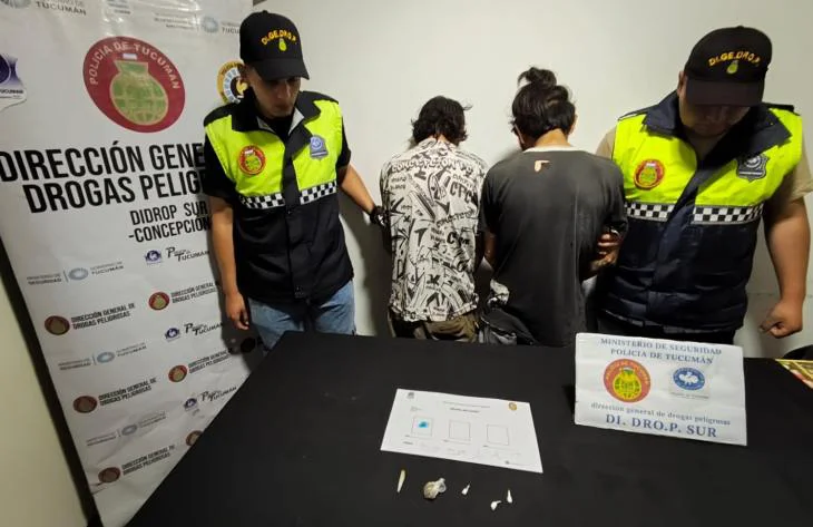 Detenidas por drogas