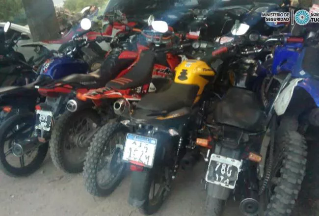 secuestro cuatri y motos foto comunicaciotucuman.gob.ar