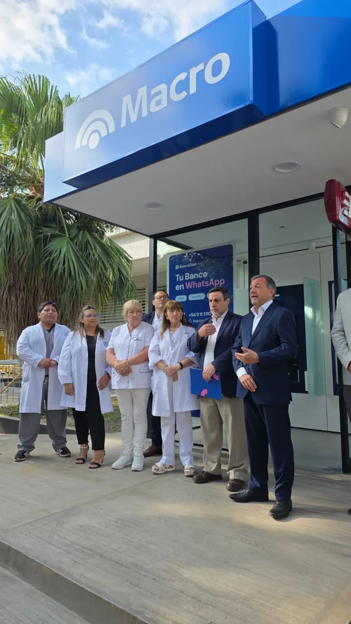 Banco Macro suma un nuevo cajero automático