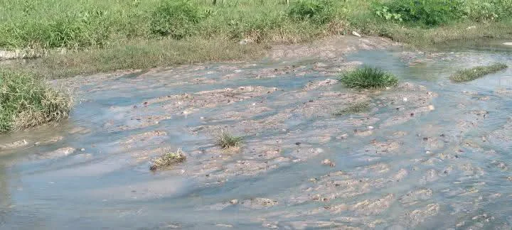 Aguas cloacales en Barrio Congreso y Barrio Atep
