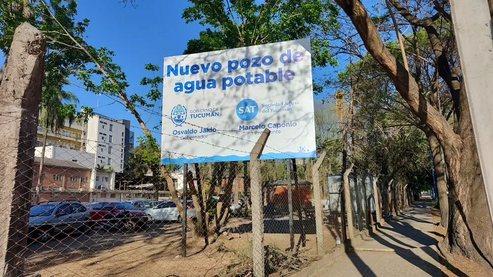 NUEVO POZO DE AGUA POTABLE EN LA MATERNIDAD