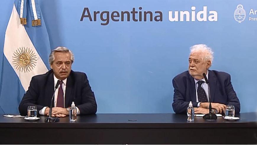 Alberto Fernández y Ginés González García