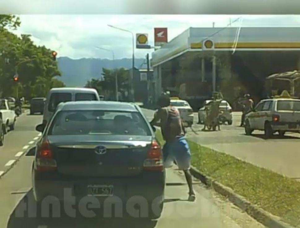 Captura de video extraída de: Antena 8