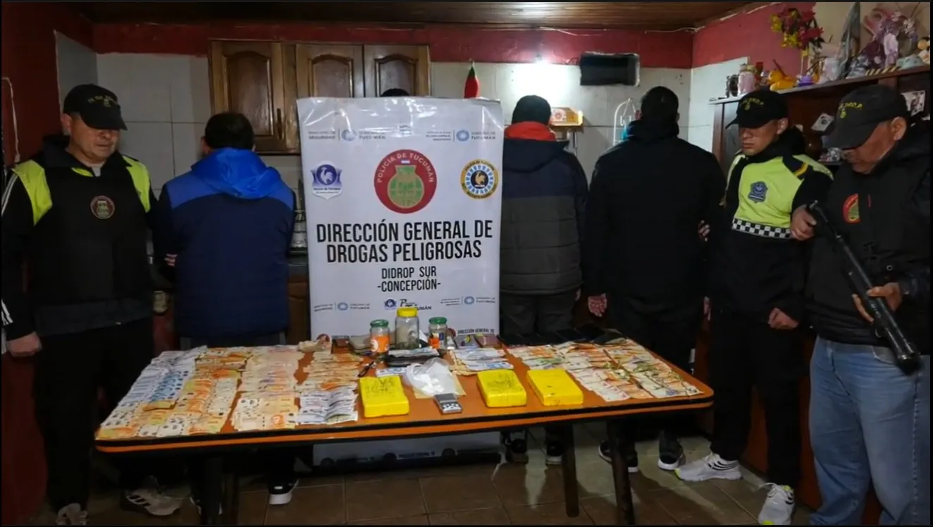 Clan narco familiar en Concepción