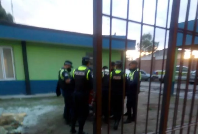 Motin comisaria Aguilares