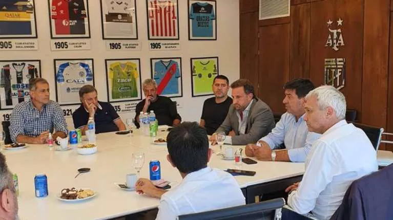 REunión LPF Foto TN Deportivo