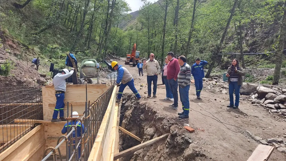SAT realiza obras en Tafí del Valle