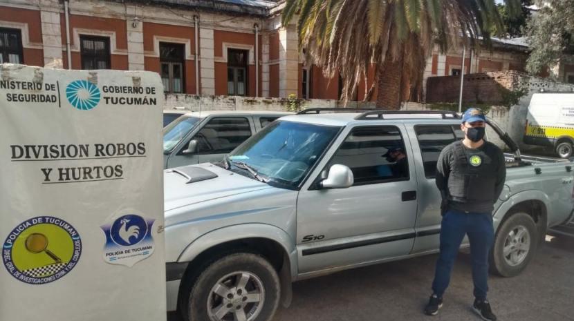 camioneta robada