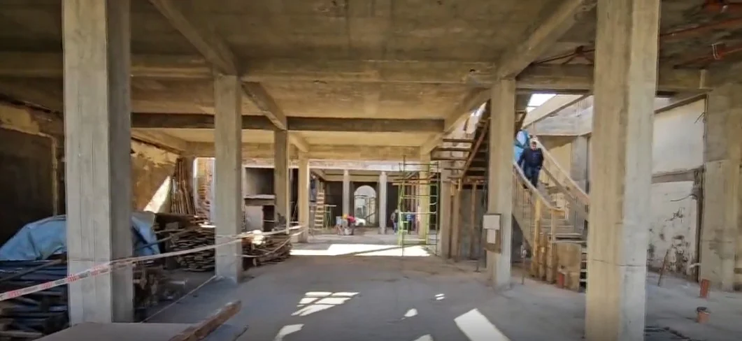 Registro Civil, avance de obras