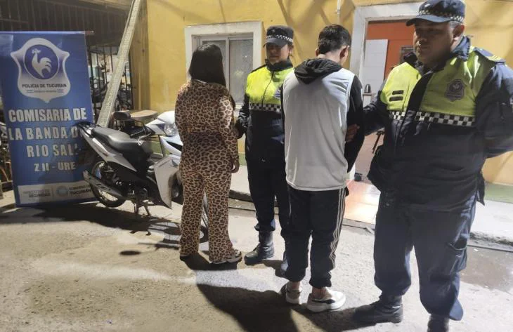 Pareja detenida