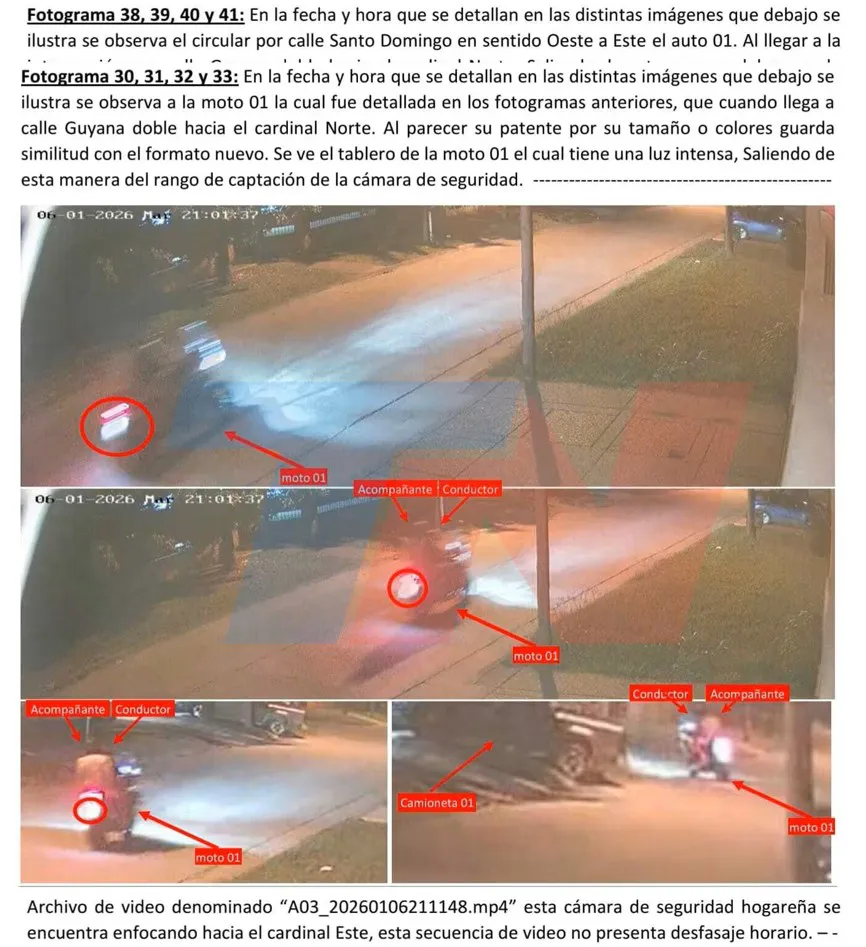 captura cámara de seguridad, caso Erika Álvarez