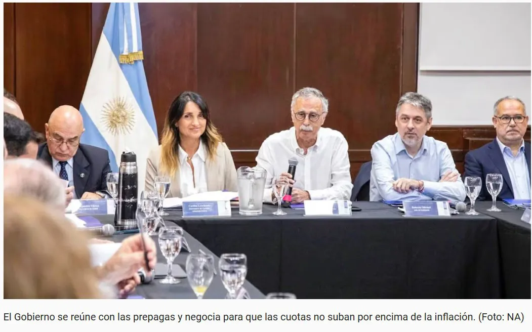 Negociación con prepagas