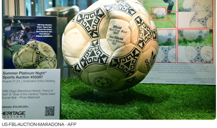 Pelota la mano de Dios