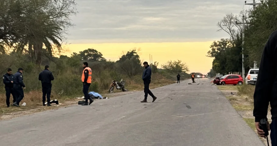 Accidente en Santiago