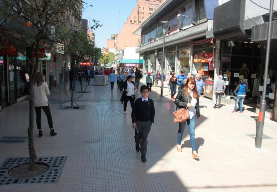 El próximo lunes no habrá actividad comercial en el microcentro capitalino. Foto de la municipalidad capitalina.