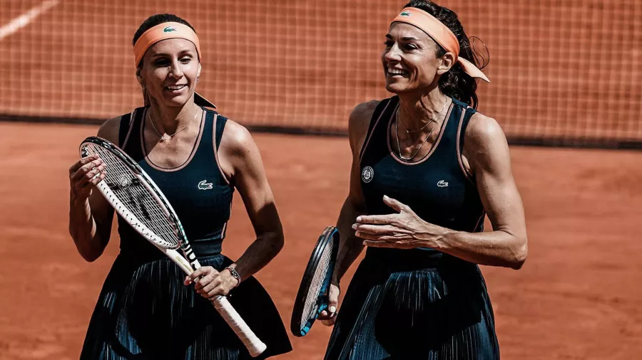 Sabatini-Dulko debutaron con una victoria (AFP).