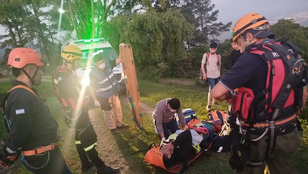 Rescate en el Cerro San Javier