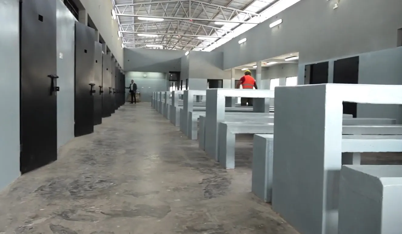 Interior Cárcel Benjamín Paz