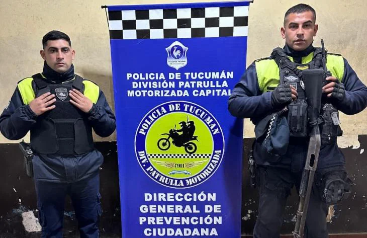 Policias salvan bebé