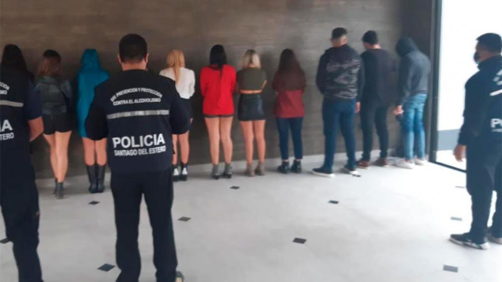 Clandestina en Santiago foto Diario Panorama