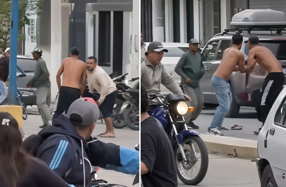 Pelea trapitos