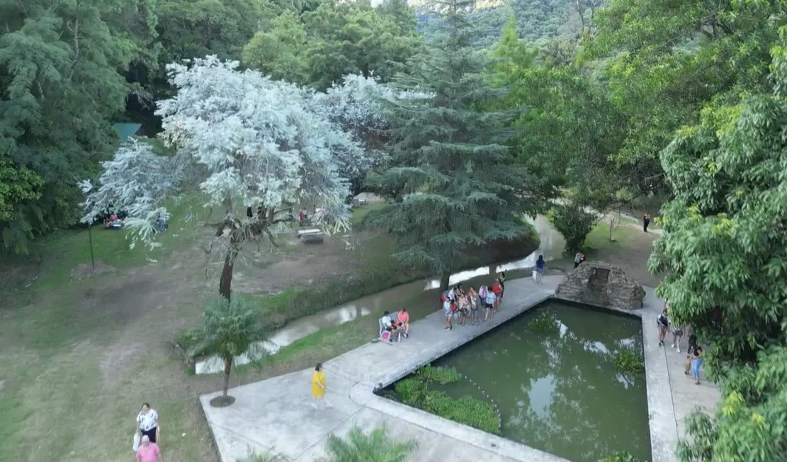 Quebrada de Lules, vista aérea