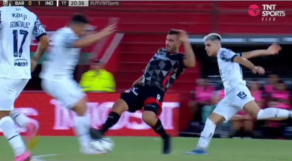 Captura de pantalla BC vs Independiente