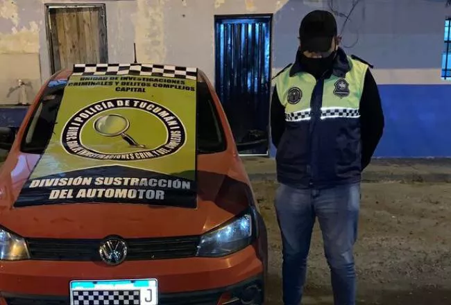 Auto secuestrado foto comunicaciontucuman.gob.ar