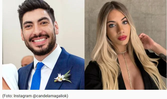 Moyano y novia