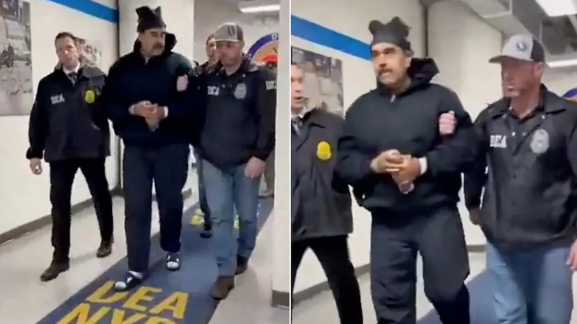 Captura de video Maduro detenido en New York