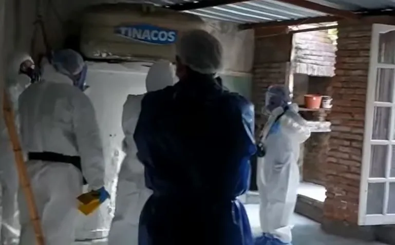 Cuerpo hallado en un tanque cisterna