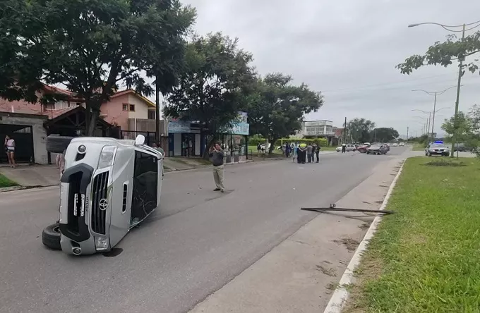 Accidente en Lomas de Tafí 1