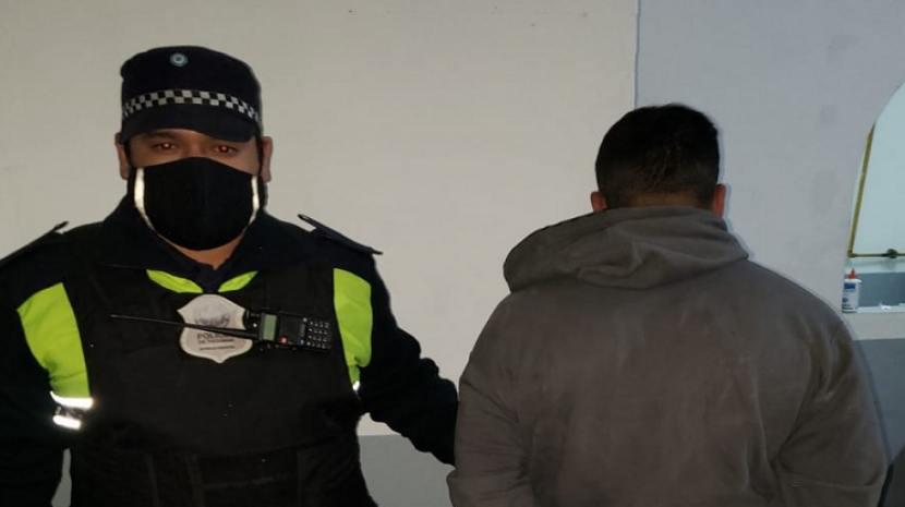 Detenido por robar una cortadora de cesped
