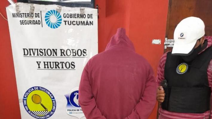 Detenido por robo y amenazas foto comunicaciontucuman.gob.ar