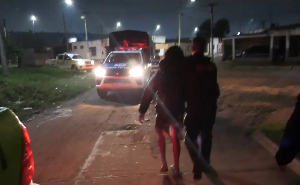 Operativo Policial Nocturno en Banda del Río Salí