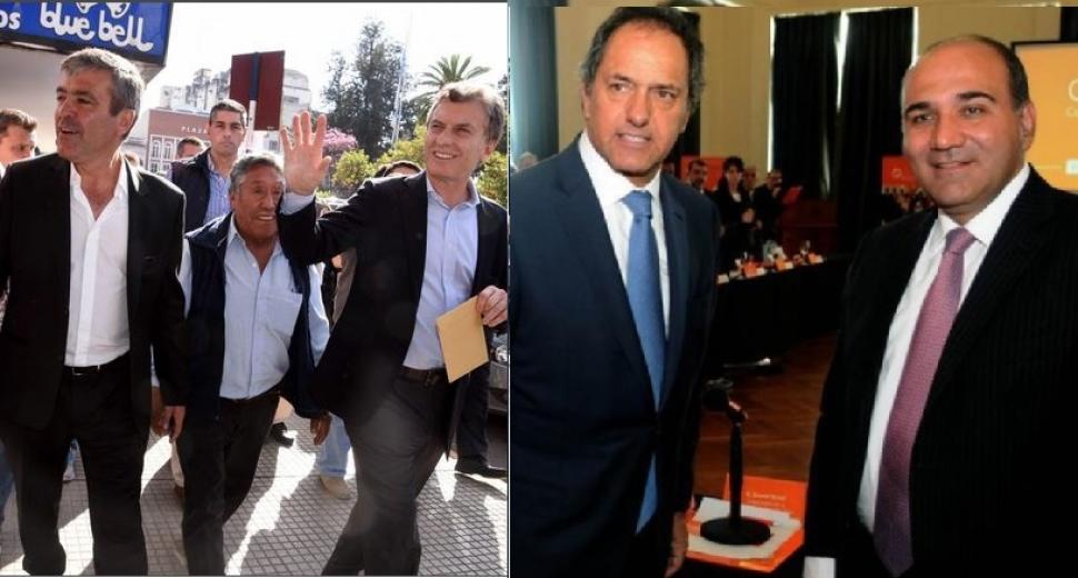 Día clave en la campaña tucumana. Fotos: La Política Online y El Día