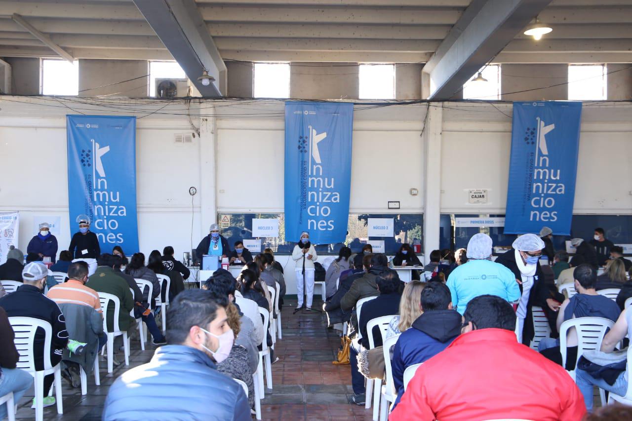 Campaña de Inmunización (Foto, Secretaría de Información Pública)